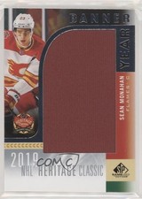 2020 SP Game Used 2019 NHL Heritage Classic Banner Year Relics Sean Monahan 8tn
