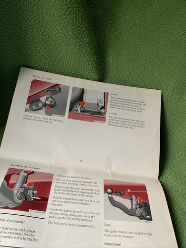 1998 Mercedes Benz C Class "Driving" Guide Handbook (Booklet) 62 Pages Vintage - Picture 8 of 13