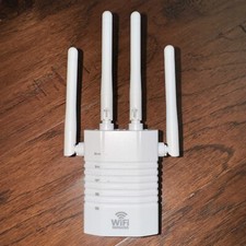 WiFi Extender 1200Mbps, WiFi Range Extender Signal Booster up to 12880sq.ft