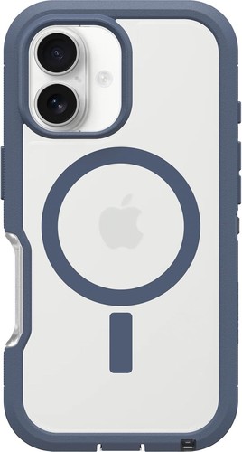 OtterBox Defender Series Pro XT Mag Safe iPhone 16 Pro Blue/Clear - Photo 2 sur 9