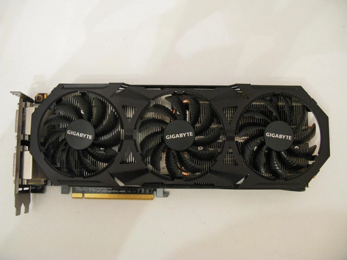 Gigabyte GTX 980 Windforce Edition 4GB Graphics Card GV N980WF3OC 4GD