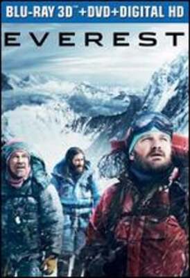 Everest [Includes Digital Copy] [3D] [Blu-ray/DVD] by Baltasar Kormákur: Used