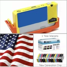 HP 564 XL Ink Cartridge 1 YELLOW ONLY Refill PhotoSmart Plus B209c B210 Printer