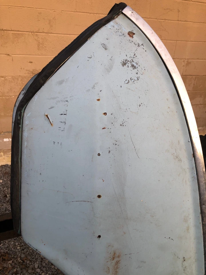 1961 1962 Ford Thunderbird LH para-lama com acabamento pico de aço inoxidável - Imagem 2 de 4