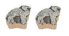 Beautiful Camel Design Bed Sheet Printing Block - School Projects Block i77-345