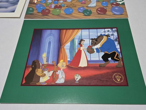 The Disney Store Exclusives: Winnie The Pooh, Beauty & The Beast Lithographs Set - Picture 3 of 12