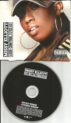 MISSY ELLIOTT w/ CIARA & FAT MAN SCOOP Lose Control w/ EXTENDED trk CD single