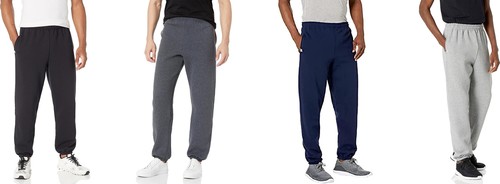 Russell Athletic Herren Dri-Power geschlossene Unterseite Fleece Jogginghose - Bild 1 von 10