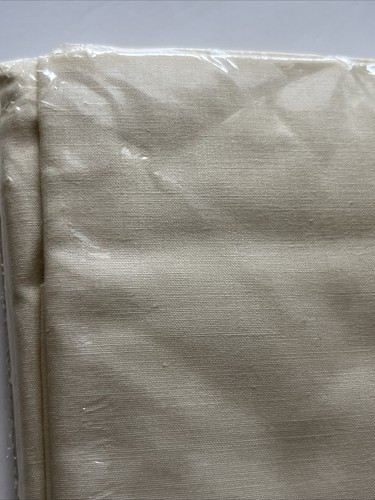 Set 2 NIP New Vintage Wamsutta Supercale Plus Percale Cream Standard Pillowcases - Picture 7 of 7