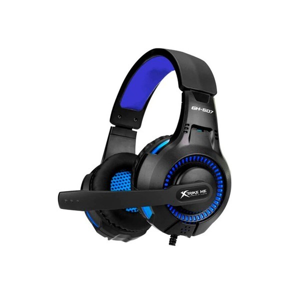 Auriculares Gaming ESTEREO XtrikeMe GH-507 Microfono retroiluminacion Argonomico