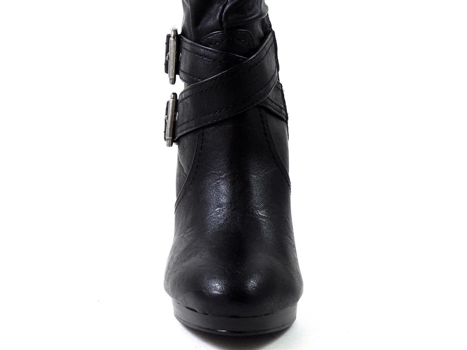 Style&co. Botas hasta la rodilla Excess negras para mujer talla 5 M Foto 3 de 4