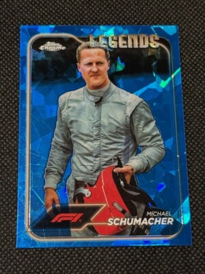 2024 Topps Chrome Sapphire Formula 1 F1 Michael Schumacher