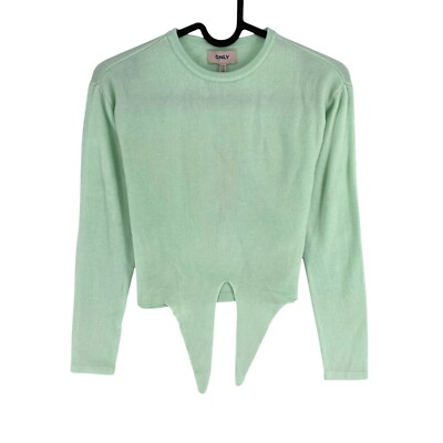 Mädchen Grün Crew Rundhals Pullover Größe 9-10 Jahre 134/140 CM