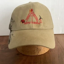 Dri Duck Wildlife Series Electric Work Cap Tan Hat %100 Cotton 