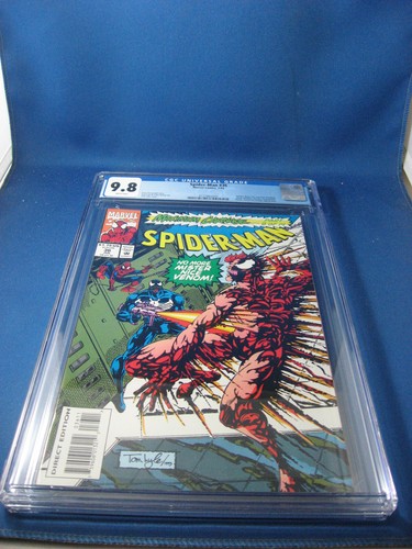 SPIDERMAN 36 CGC 9.8 WHITE PAGES VENOM MORBIUS BLACK CAT MARVEL 1993