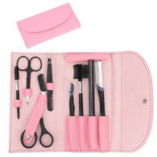 8 Pcs Professional Eyebrow Shaping Kit Eyebrow Grooming Tools with Bag