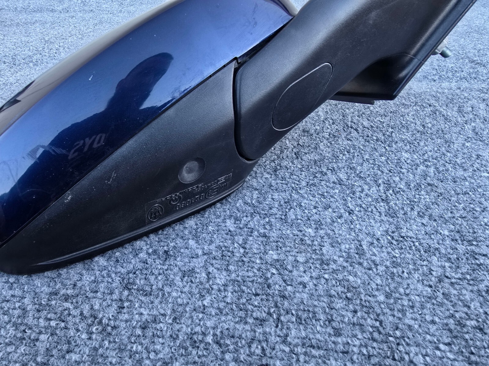 RIGHT PASSENGER DOOR REAR VIEW MIRROR OEM 119k 08-19 MASERATI GRANTURISMO 4.7L