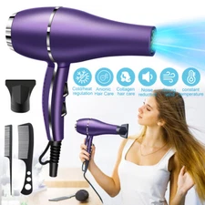 2200W Hair Dryer Blower Profi Ionic Blow Fan Styler Hair Dryer AC Motor Blower