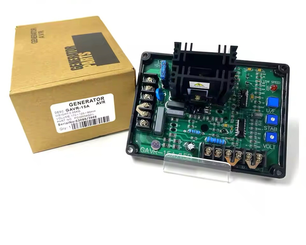 Modulo AVR 15A per Gruppi Elettrogeni - Stabilizzatore Tensione 220V/400V