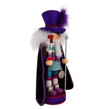 Kurt S. Adler Hollywood Drosselmeier Nutcracker, Purple, 15in
