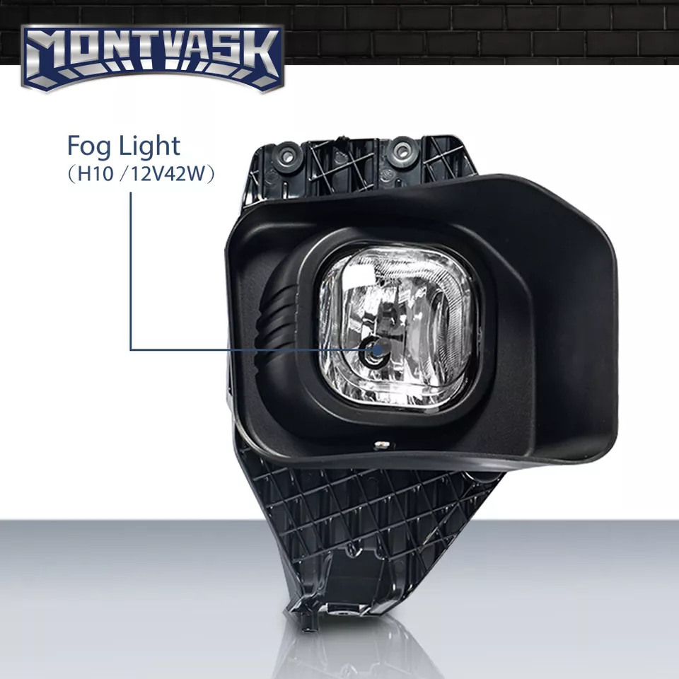 Luces antiniebla transparentes + cableado para parachoques Ford F250/F350/F450/F550 Super Duty 11-16 Foto 3 de 4