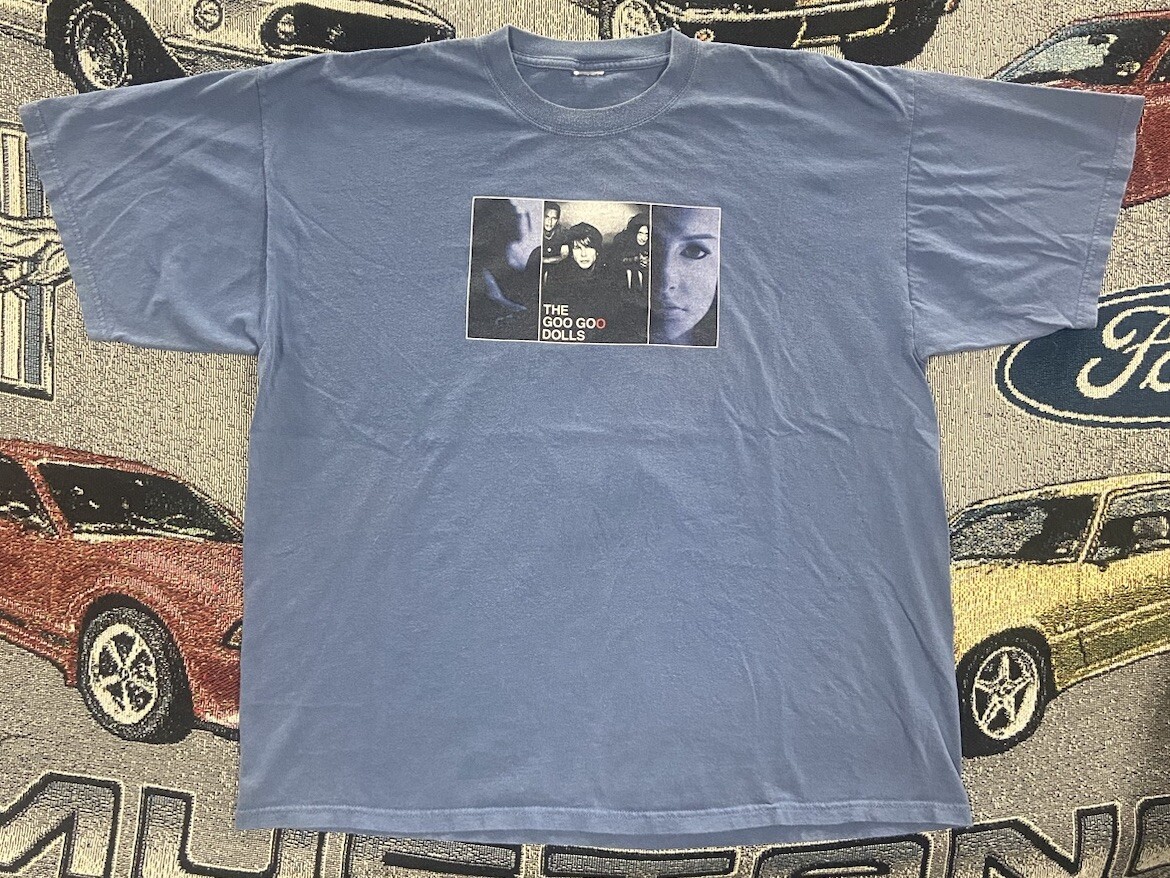 Vintage Y2K The Goo Goo Dolls Band T-Shirt Size XL Rock Tour 2006