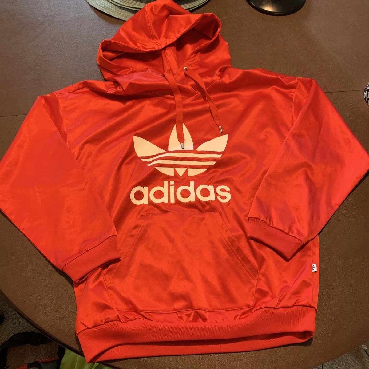 Adidas hotsell satin hoodie