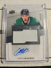 14/15 UPPER DECK PREMIER ROOKIE AUTO PATCH CURTIS McKENZIE #82 156/299 
