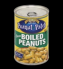 Peanut Patch Green Boiled Peanuts 13.5oz Cans A Southern Favorite 