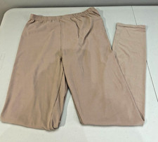 LEGGINGS NWOT Women's One Size Beige Comfortable Ankle Length