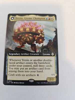 MTG Tetzin, Gnome Champion Extended Art- LCI - Ixalan - #31