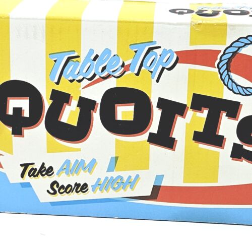 Lucky Lad Table Top Quoits Spiel 2012 Zielpunktzahl hoch Wild & Wolf Ring werfen - Bild 6 von 7