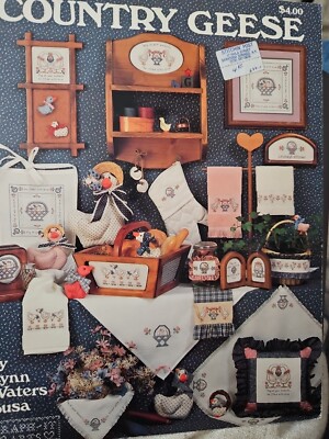 Graph-It Arts Country Geese Cross Stitch Chart Pattern Book 14