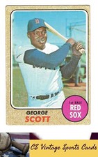 1968 Topps #233 George Scott LOW GRADE/FILLER