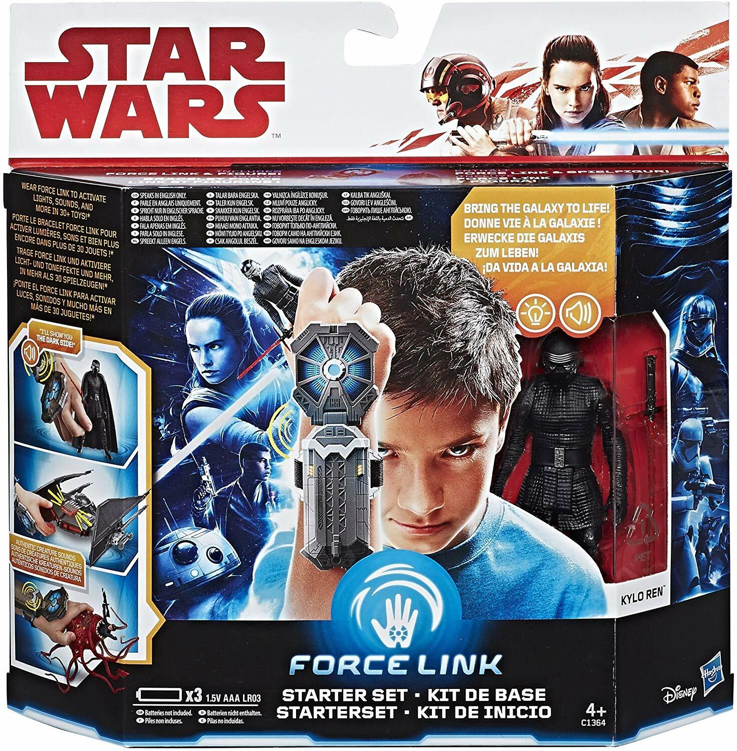 Star Wars The Last Jedi Force Link Starter Set - Kylo Ren Only 4 Left