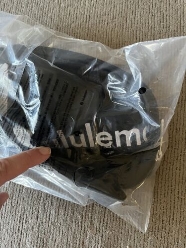Borsa da cintura Lululemon Everywhere nuova con etichette nera 1 L bianca cinturino lululemon scrittura - Foto 3 di 3