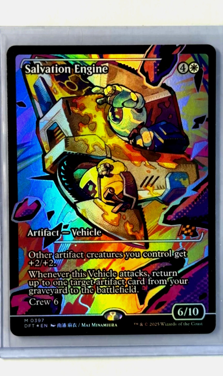 2025 MTG Magic The Gathering DFT Aetherdrift Showcase Foil #397 Salvation Engine