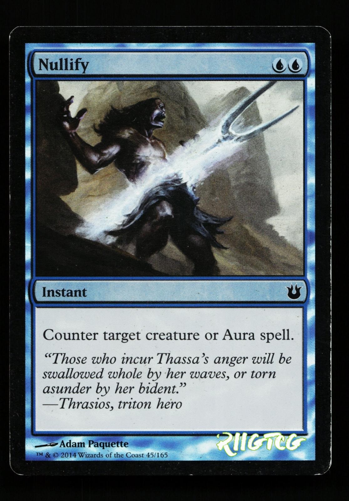Nullify 45 Born of the Gods Foil LP Magic: The Gathering