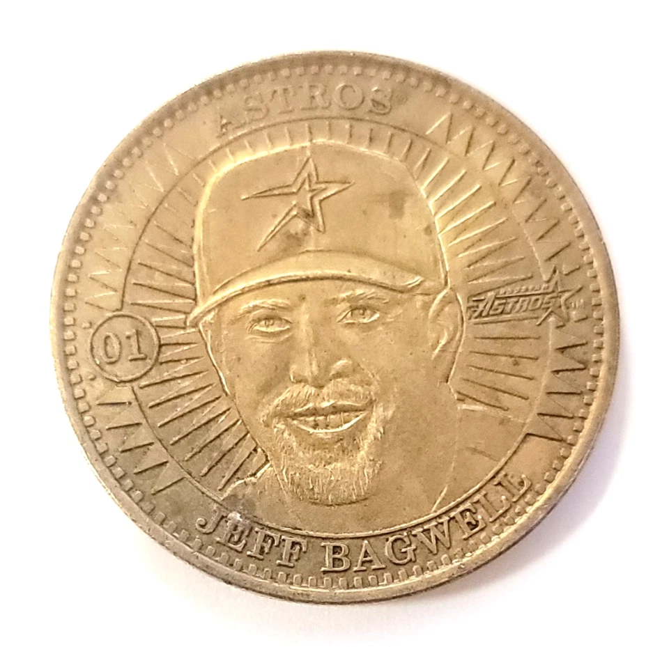 Moneda de béisbol Pinnacle Mint Collection - Bagwell, Cruz Jr, Guerrero, Ripken Jr. Foto 4 de 4