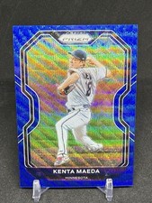 2021 Panini Prizm Baseball Tier III Blue #222 Kenta Maeda /60 Minnesota Twins