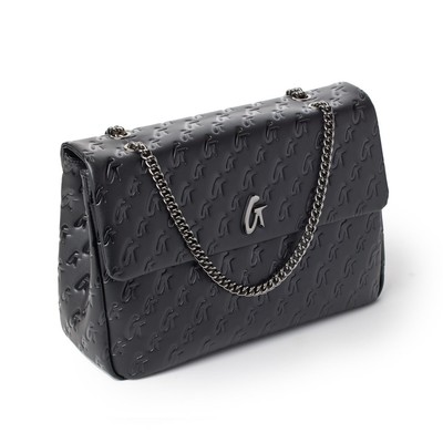Glam-Aholic Large Monogram Flap Bag