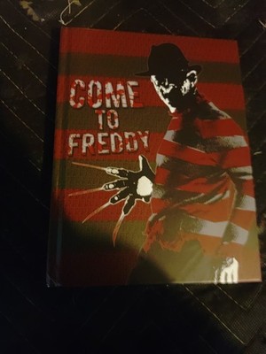 Come To Freddy Nightmare On Elm Street Hardcover Journal 2018 Unused...
