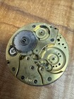 Antique 39mm Zenith Mechanical Hunter Pocket Watch Movement Swiss Made Runs — photo 2
