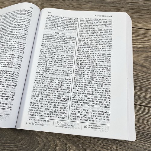 Extra Large Holy Bible KJV 8.5 x 11 LDS King James Version Black Bible - Picture 7 of 9