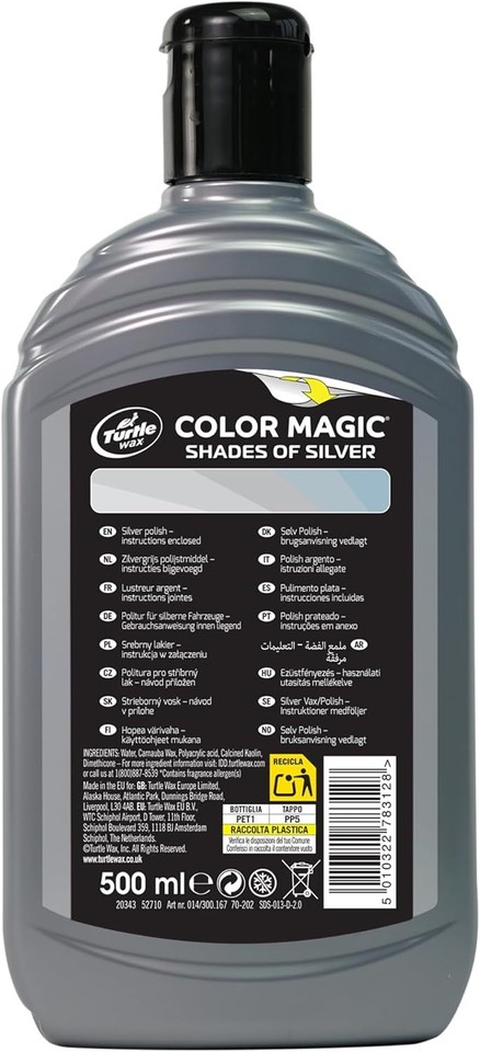 Mua Turtle Wax 52708 Color Magic Car Paintwork Polish Restores Colour & Shine Black 500ml trên Amazon Mỹ chính hãng 2026 Mua Turtle Wax 52708 Color Magic Car Paintwork Polish Restores Colour & Shine Black 500ml trên Amazon Mỹ chính hãng 2026