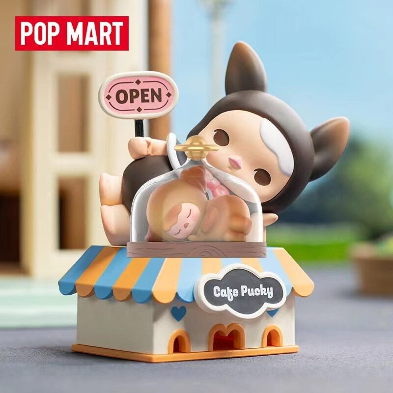 POP MART Pucky Rabbit Cafe Series Blind Box Confirmed Figure Toys