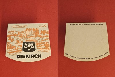 Diekirch Wiltz Brauerei Bierdeckel Bier