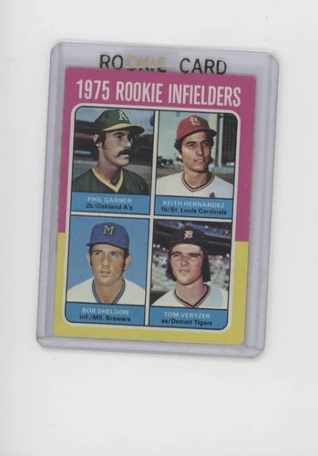 1975 Topps Rookie Phil Garner Keith Hernandez Sheldon Veryzer RC #623 