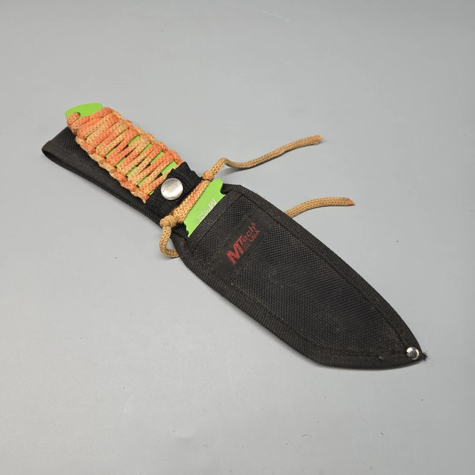 Cuchillo táctico MTech Tanto hoja fija MT2052GO hoja verde Foto 2 de 4