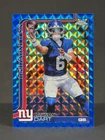 Jaxson Dart 2025 Topps Chrome NFL RC Blue /150 Refractor Rookie Giants Color